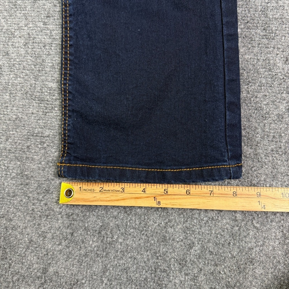 Long Tall Sally LTS Womens Bootcut Jeans 10 Tall Dark Wash Stretch Denim - Picture 13 of 13